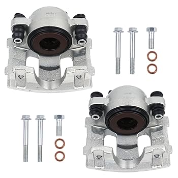 Amazon.com: Autoround 184340 184339 Front Disc Brake Caliper