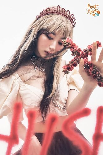 Miniatura 4 de IZ*ONE Lee ChaeYeon Hush Rush 1er Mini álbum CD+póster plegable en paquete+bolsa de PVC+Photobook+Pegatinas+Colección+Charm Bolsa+Tarjeta