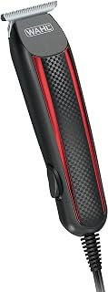 Wahl Edge Pro Bump-Free Corded Beard Trimmer Kit Model 9686-300 - Precision T-Blade for Edging Beards, Mustaches & Hair