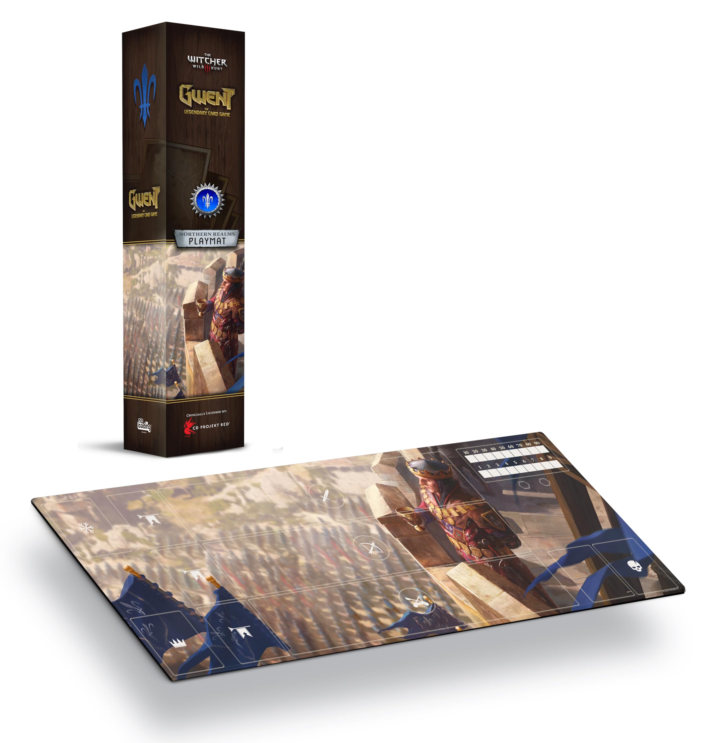Gwent Neoprene Mat – Northern Realms, Maße: 290 x 730mm