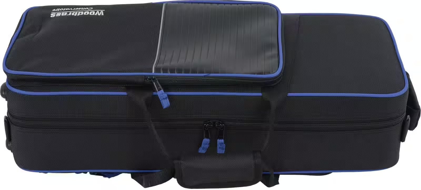 Woodbrass WSA300 – Saxophone Alto Mi♭ Verni – Instrument à vent Saxo d'étude Débutant Prêt à Jouer, Laiton Verni, Sonorité Supérieure, Étui & Accessoires Inclus