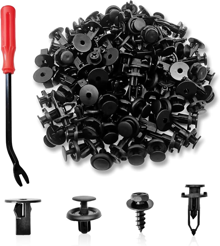 Kit de Presilhas, Rebites e Parafusos para Para-choque e Parabarro Vrasly Toyota Lexus – 120 peças