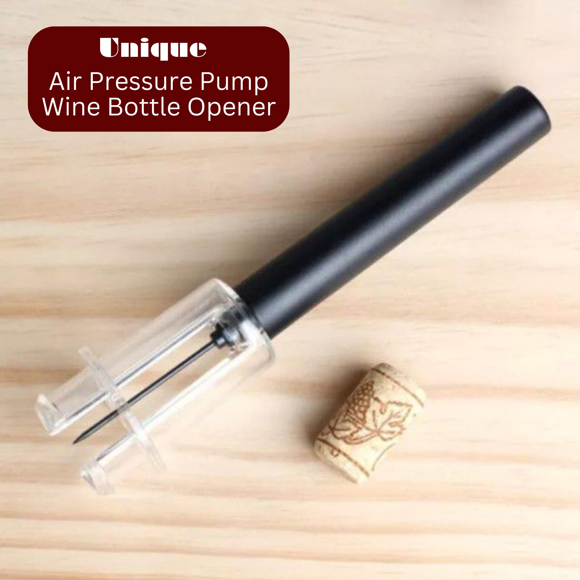 Air Pump Bottle Opener CorkScrew Remover