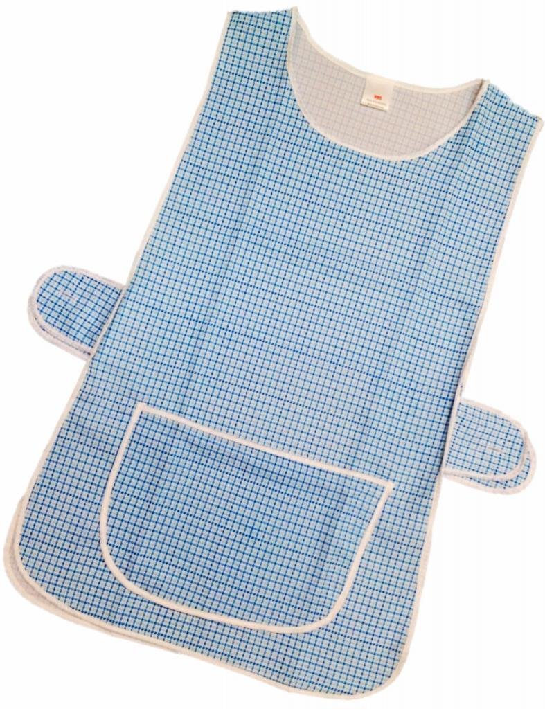Bags-N-Aprons Women's Blue Tabards | Cleaning Tabards | Cleaning Aprons, Os (Approximately 44/46 Inches)