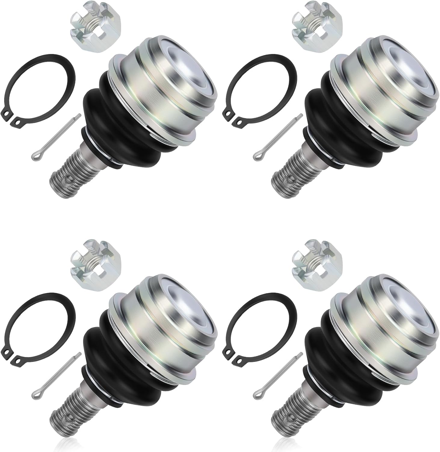 M MATI 4Pcs Heavy Duty Front A-Arm Ball Joint for Kawasaki Teryx KRX 1000 2020-2024 Teryx KRX 4 1000 2023-2024 59266-0738