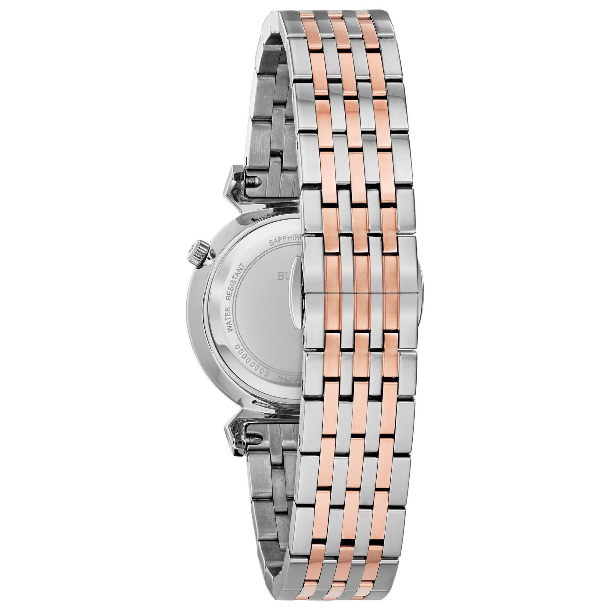 Bulova Damski zegarek kwarcowy z diamentami Regatta