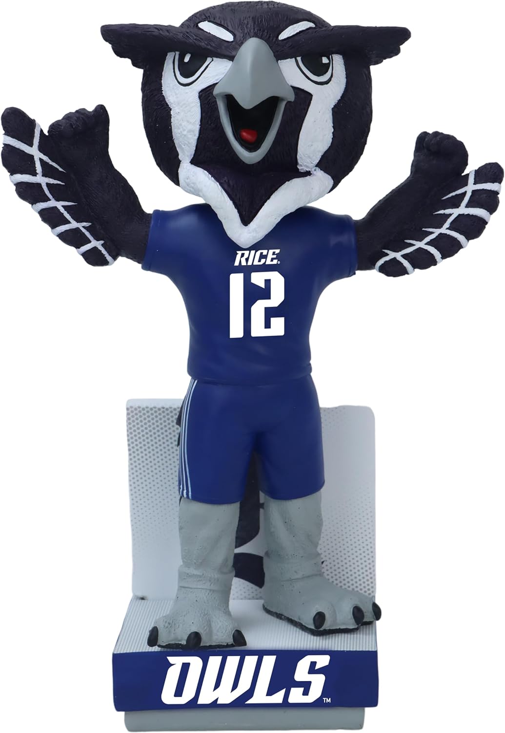 Sammy The Owl Rice Owls Mascot Bobblehead College