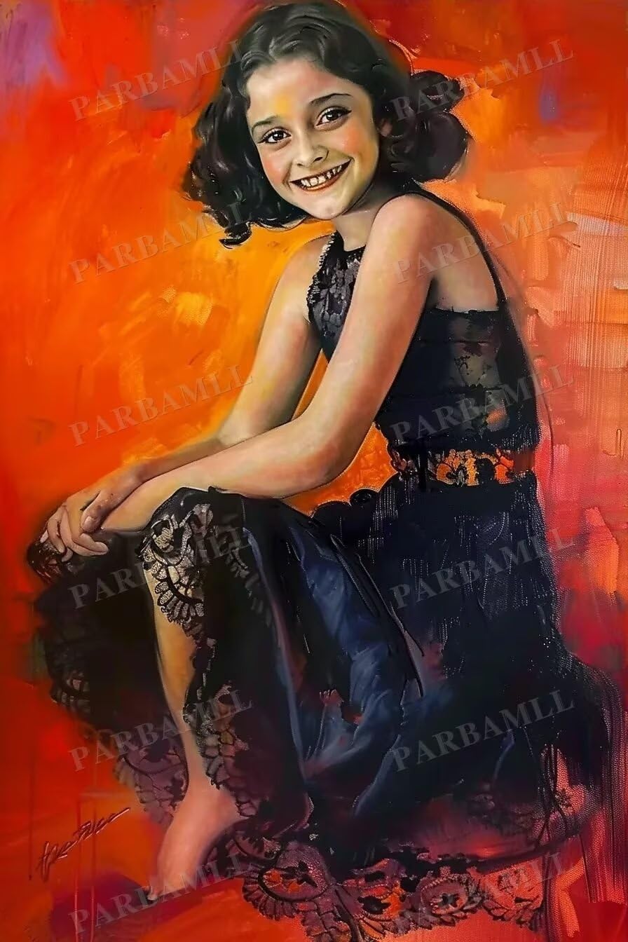 Amazon.com: Framed Wall Art Black Dress Girl In Warm Sun Framed Art 3D  Framed Painting Four Seasons Landscape Art Oil Painting Series 20X30 inch  Holiday Wall Decor Dining Room Kitchen Decor: Posters