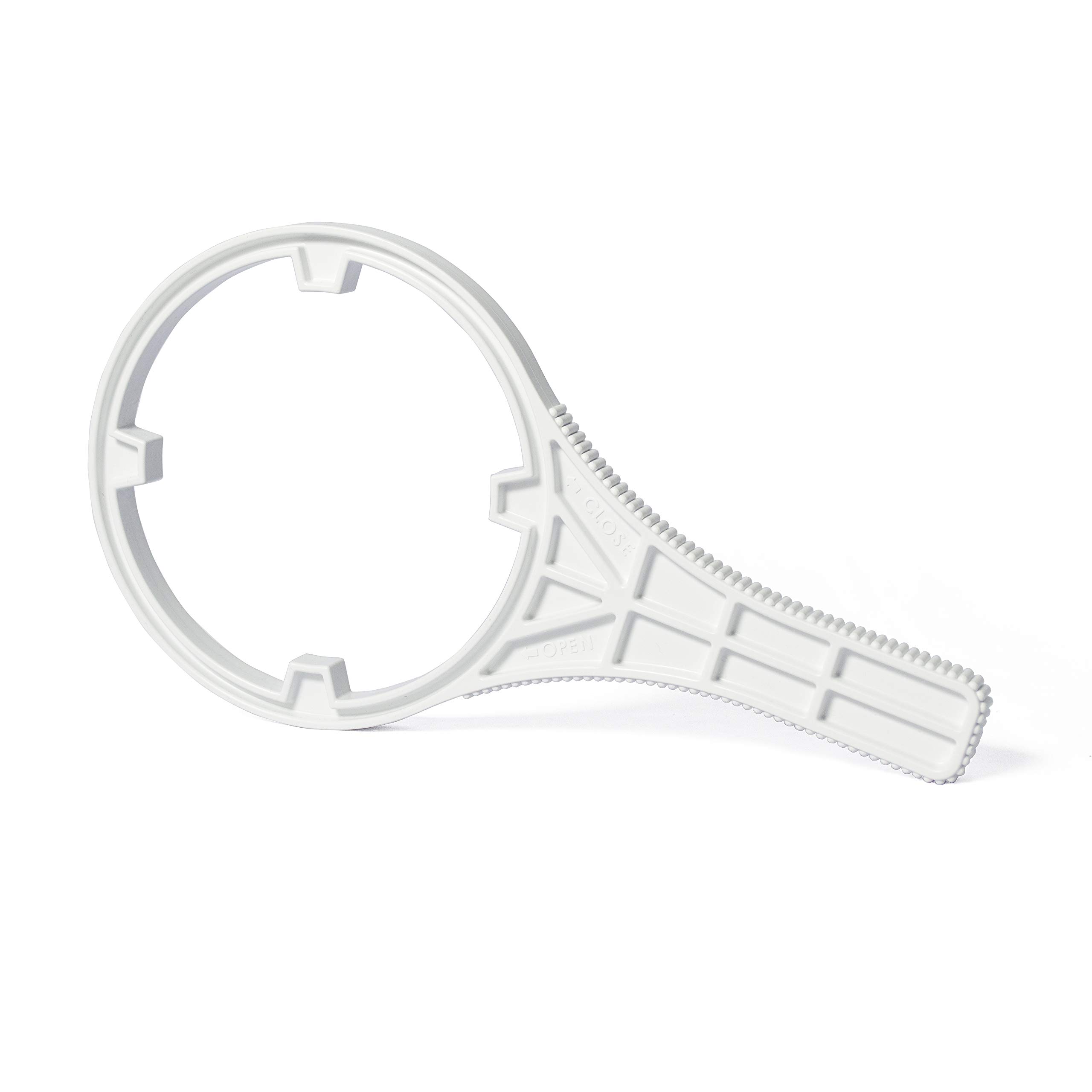Carcasa transparente de filtro RV con filtro de carbón activado de alta eficiencia de 6,3 x 25,4 cm, puertos NPT de 1,27 cm, sustituye a FRE-10H