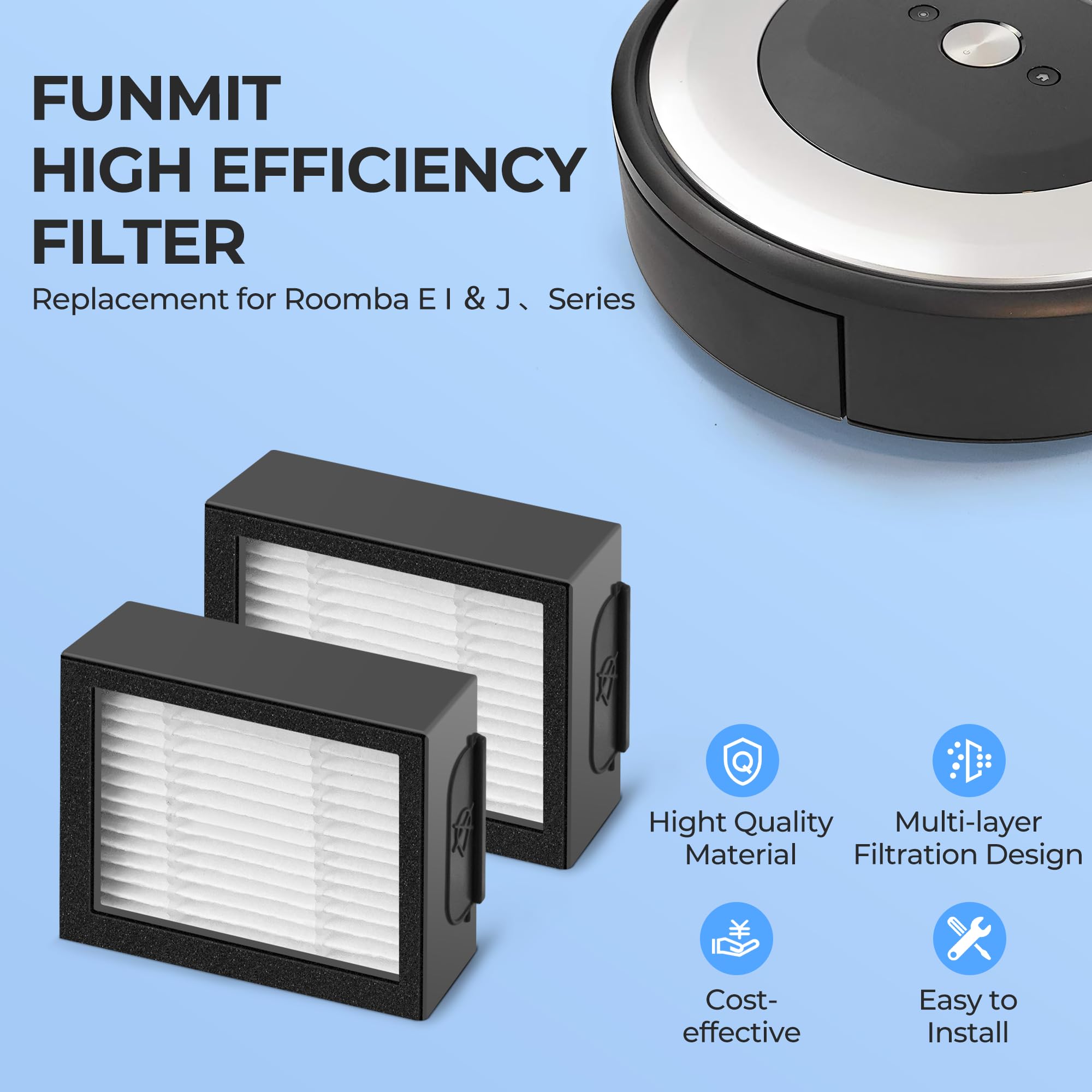 Amazon.com: Filter Replacement for Roomba E I & J Series i7 i7+/