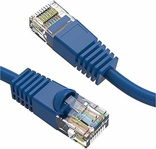 Axiom Memory - AXG100034 35FT CAT5E 350mhz Patch Cable Molded Boot (Blue) - TAA Compliant - 35 ft Category 5e Network Cable for Network Device - First End: 1 x RJ-45 Network - Male - Second