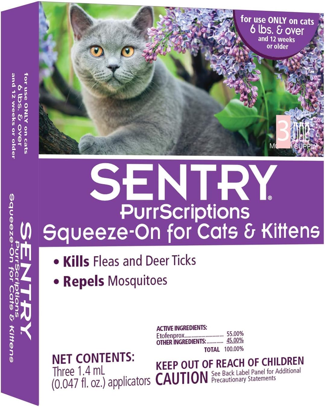 sentry purrscriptions collar