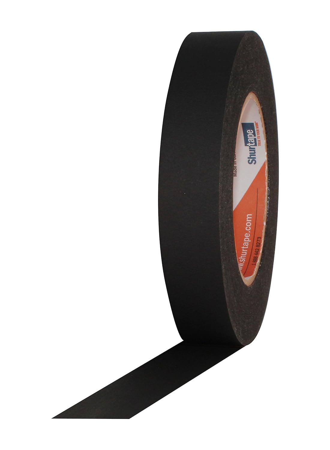 ProTapes 306P743160MSW Black Shurtape P743 Photo Tape, 1" x 60 yds