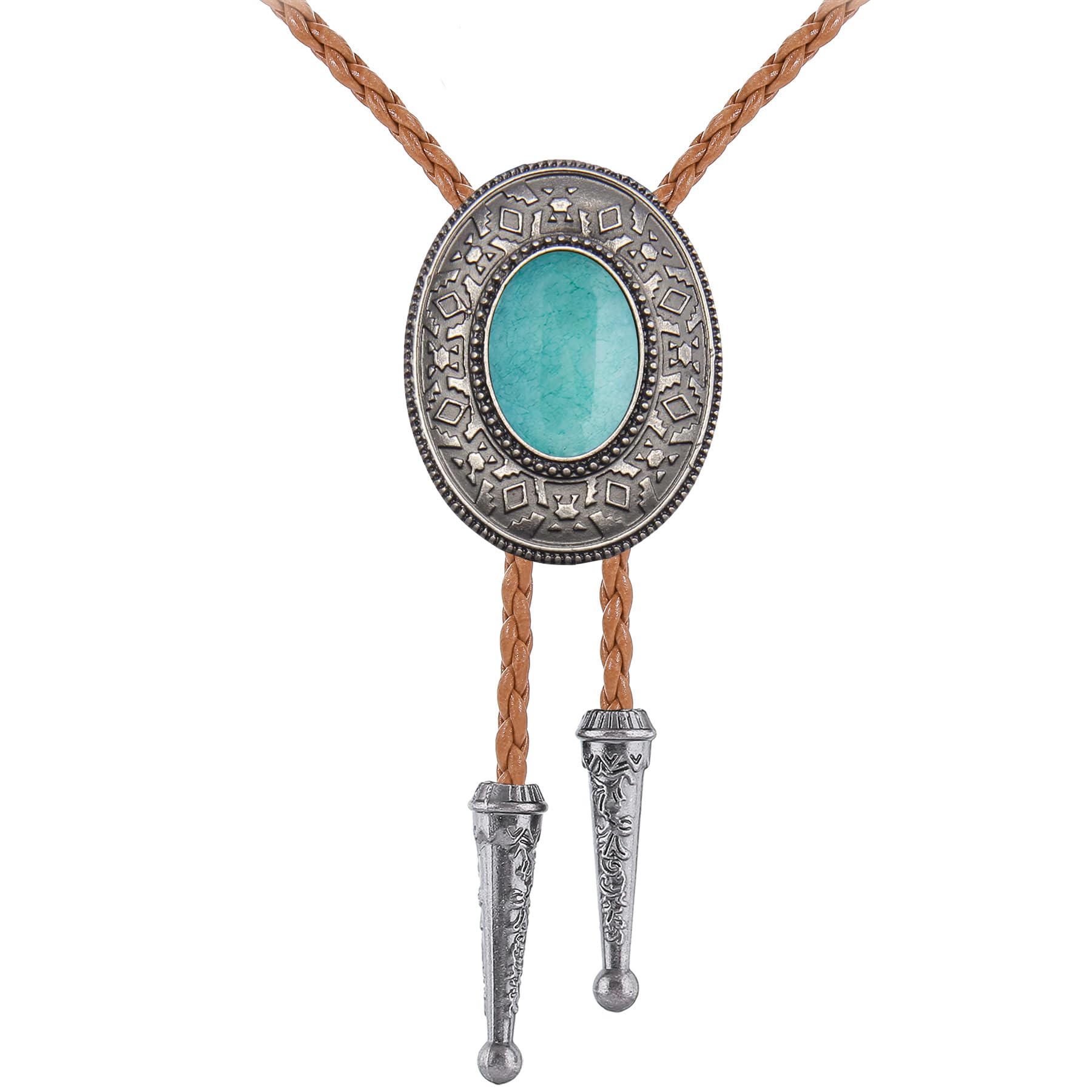 GelConnie Bolo Tie for Men Women Vintage Western Cowboy Necktie Adjustable