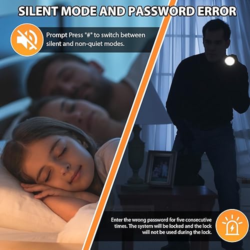 Miniatura 6 de KAER 10-12 cajas fuertes para pistolas y rifles caseros, cajas fuertes y gabinetes para armas de acceso rápido, caja fuerte grande para rifle para