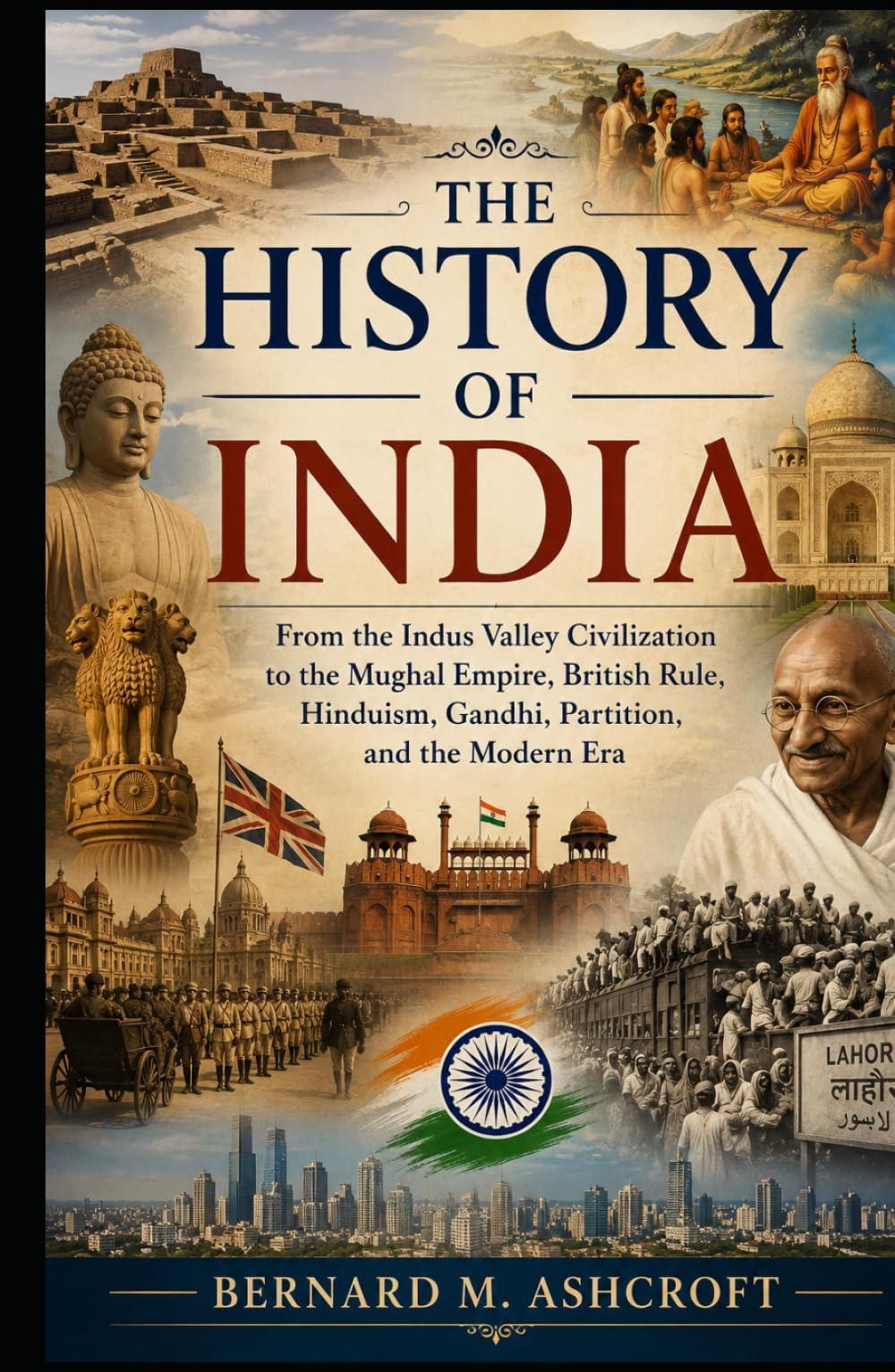 The history of India: From the Indus Valley Civilization to the Mughal Empire, British Rule, Hinduism, Gandhi, Partition, and the Modern Era (The Chronicles of Civilization)