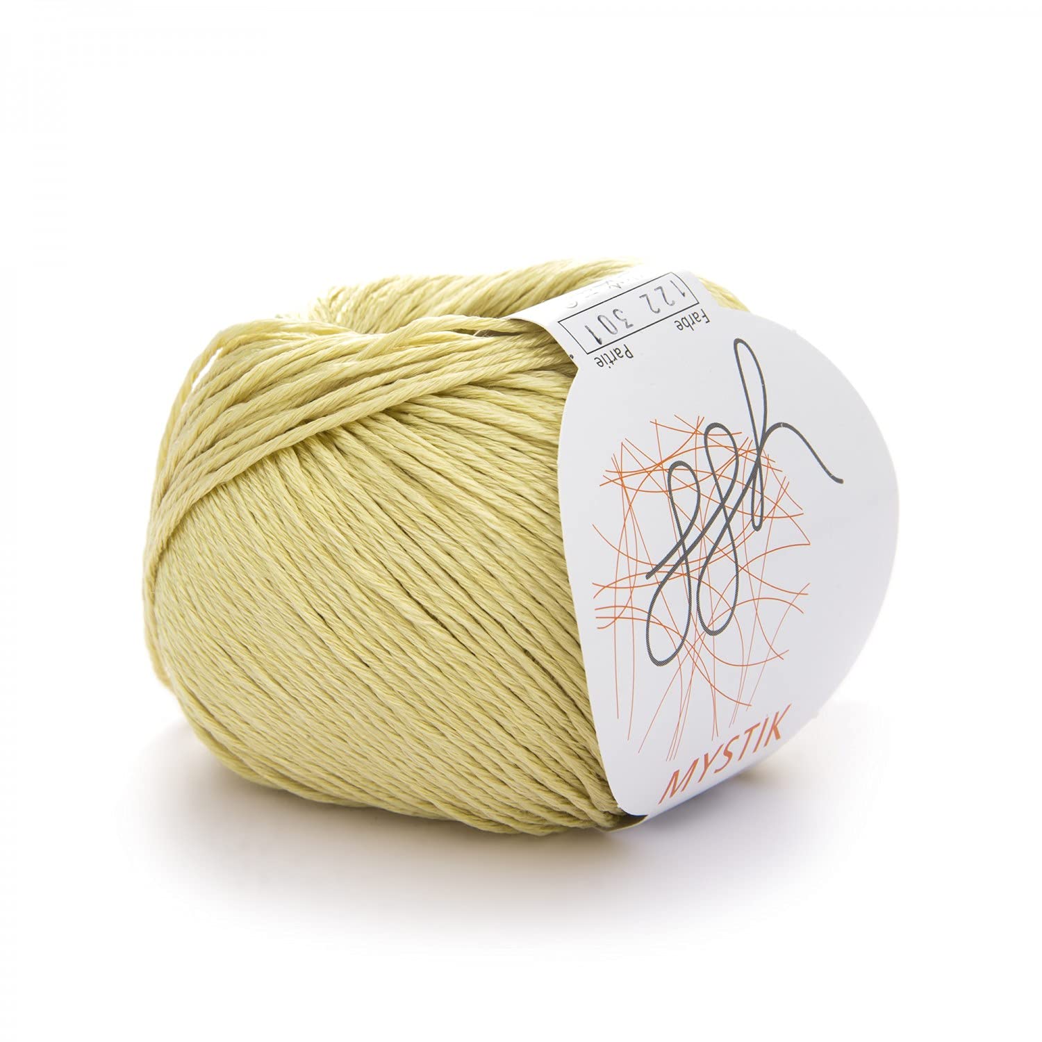 ggh Mystik - 122 - Pale Reed - Cotton with Viscose for Knitting and Crocheting