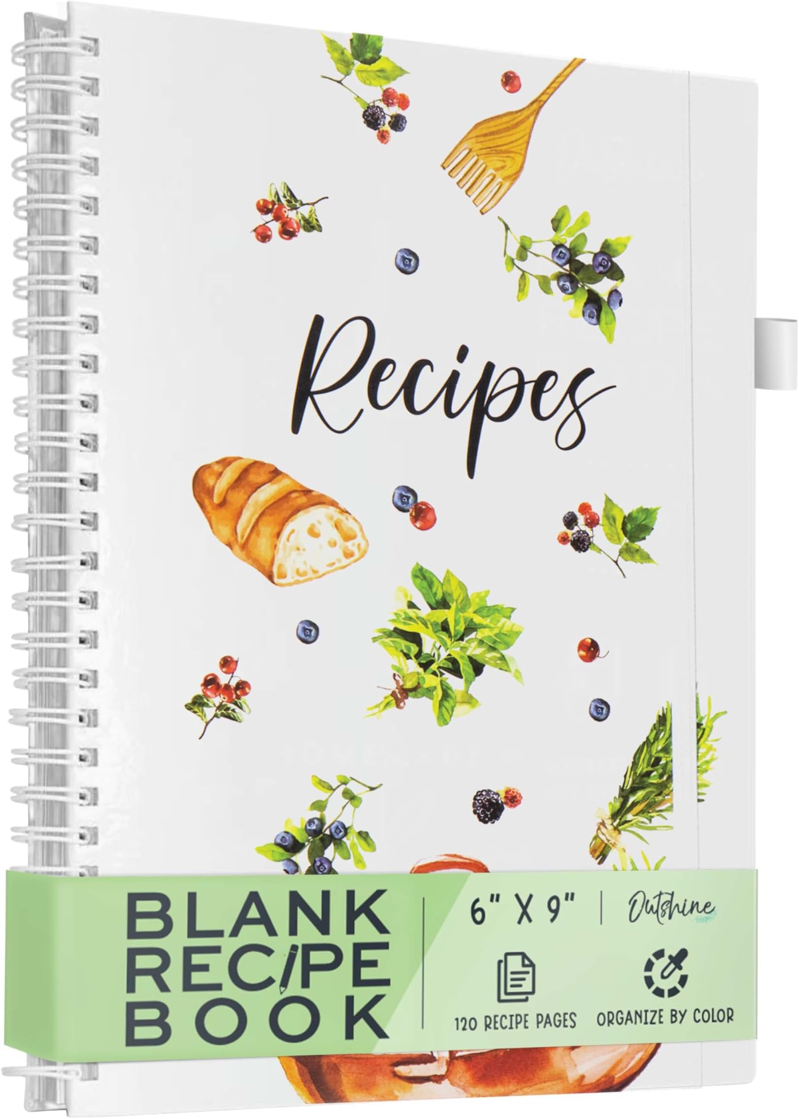 Amazon.com: ceiba tree Blank Recipe Book to Write in Your Own Recipes ...