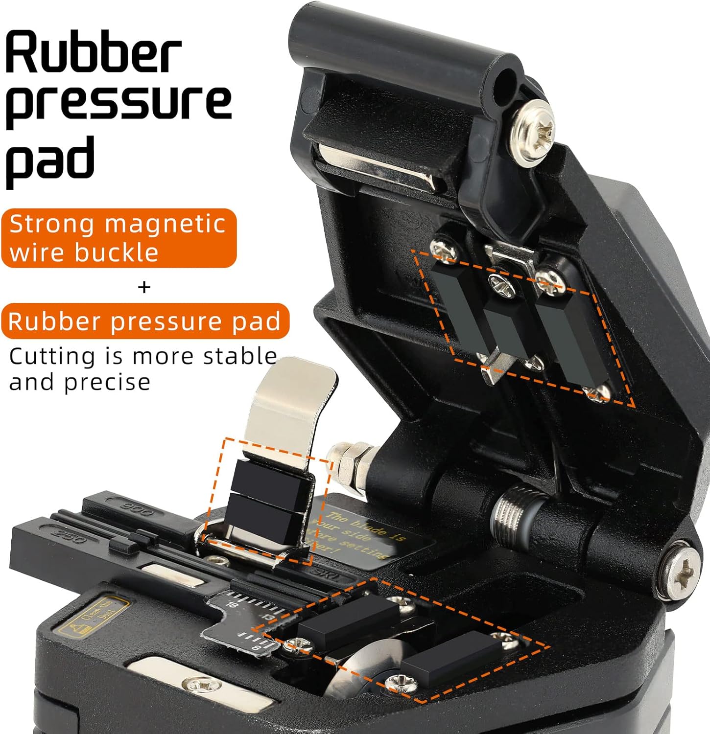 Optical Fibre Cleaver SKL-6C Cable Cutting Cutter optical fiber CFS-3 stripper Leather wire stripper FTTH tool