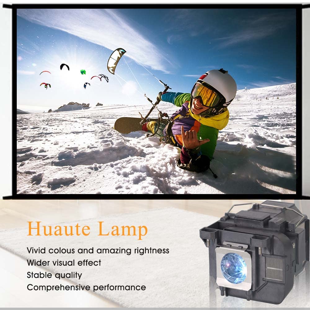 Amazon.co.jp: Huaute RLC-117 交換用プロジェクターランプ電球