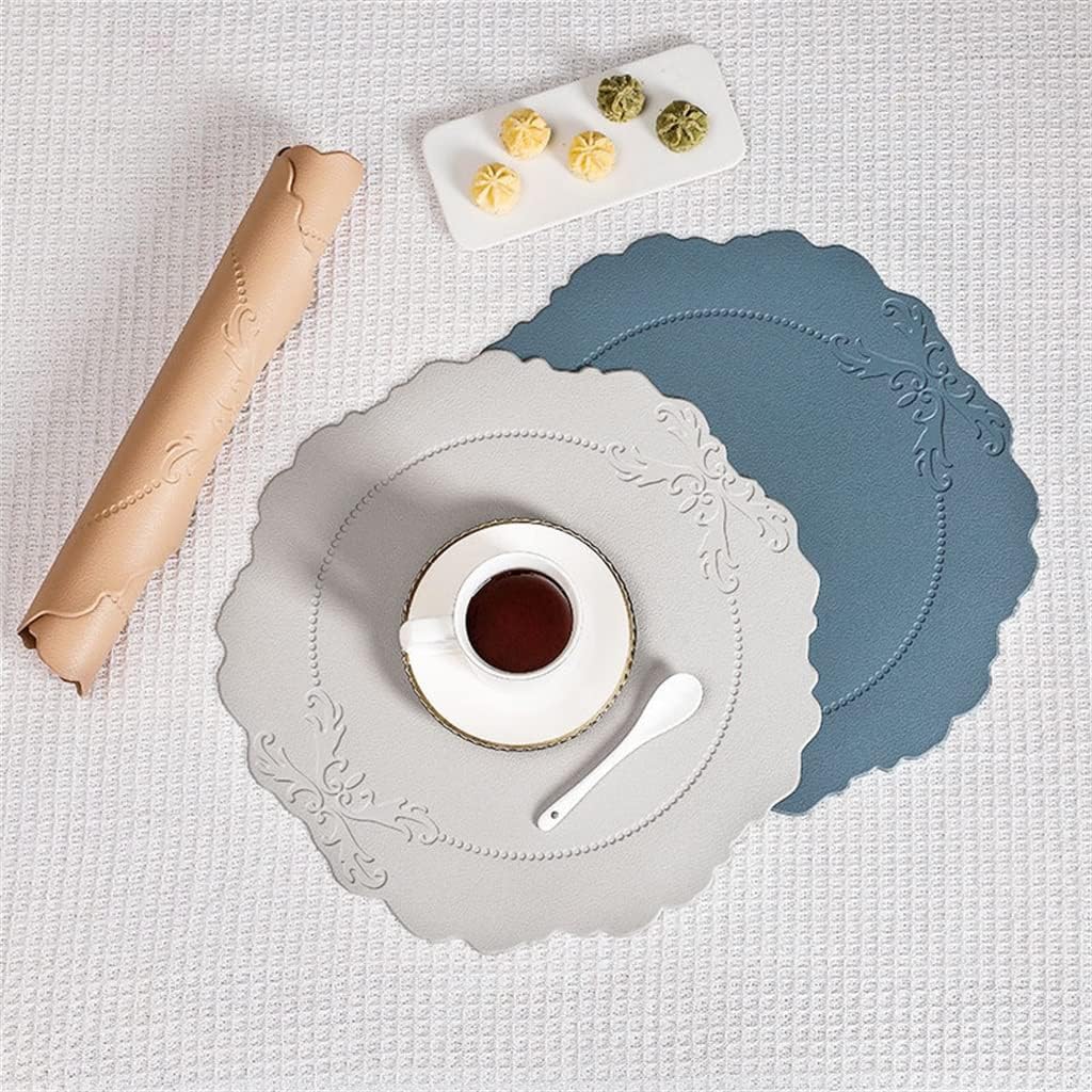 Embossed Placemats Ins Western Table Runner Scandinavian Insulation Mat Vintage Mat(D)