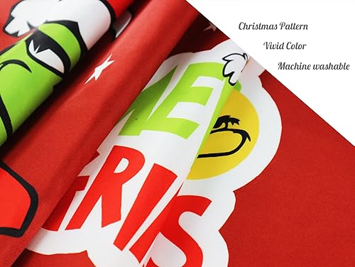 Miniatura 6 de Window Curtain Valance Xmas Christmas Funny Holiday Kitchen Curtain with Rod Pocket 52x18inch Winter Small Bathroom Laundry Home Window Decor