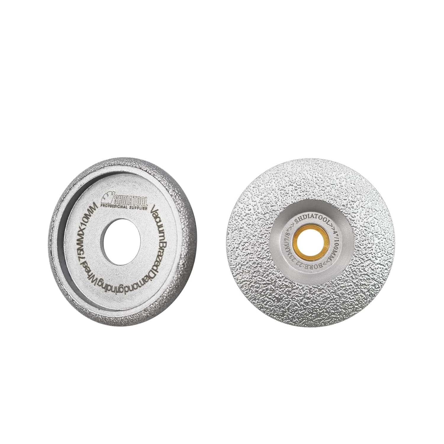 SHDIATOOL Diamond Hand Profile Wheel Convex Curve Edge Grinding Disc Grooving for Stone Marble Granite Rock