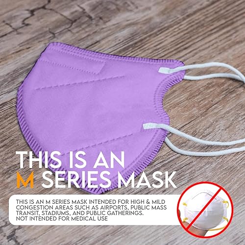 Miniatura 5 de Máscara facial 3D de 5 capas para niños y niñas, con filtro de protección contra polvo, polen y niebla, cómodas correas para los oídos, para