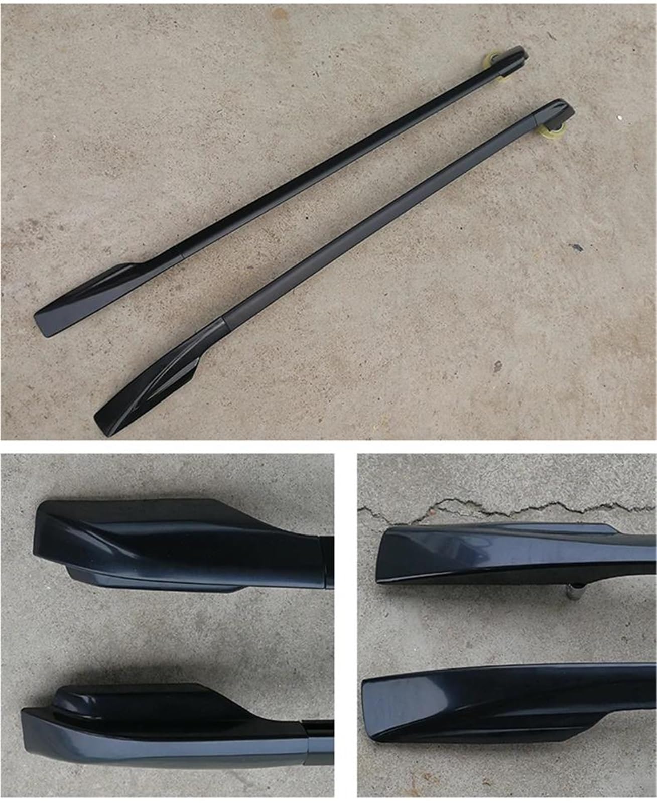 Barres Transversales Toit Barres De Toit en Alliage D'aluminium pour Toyota pour RAV4 pour RAV-4 2009 – 2012 Porte-Bagages Barre Transversale Supérieure Boîtes Rail(Argent)