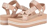 GUESS womens Avin Wedge Sandal