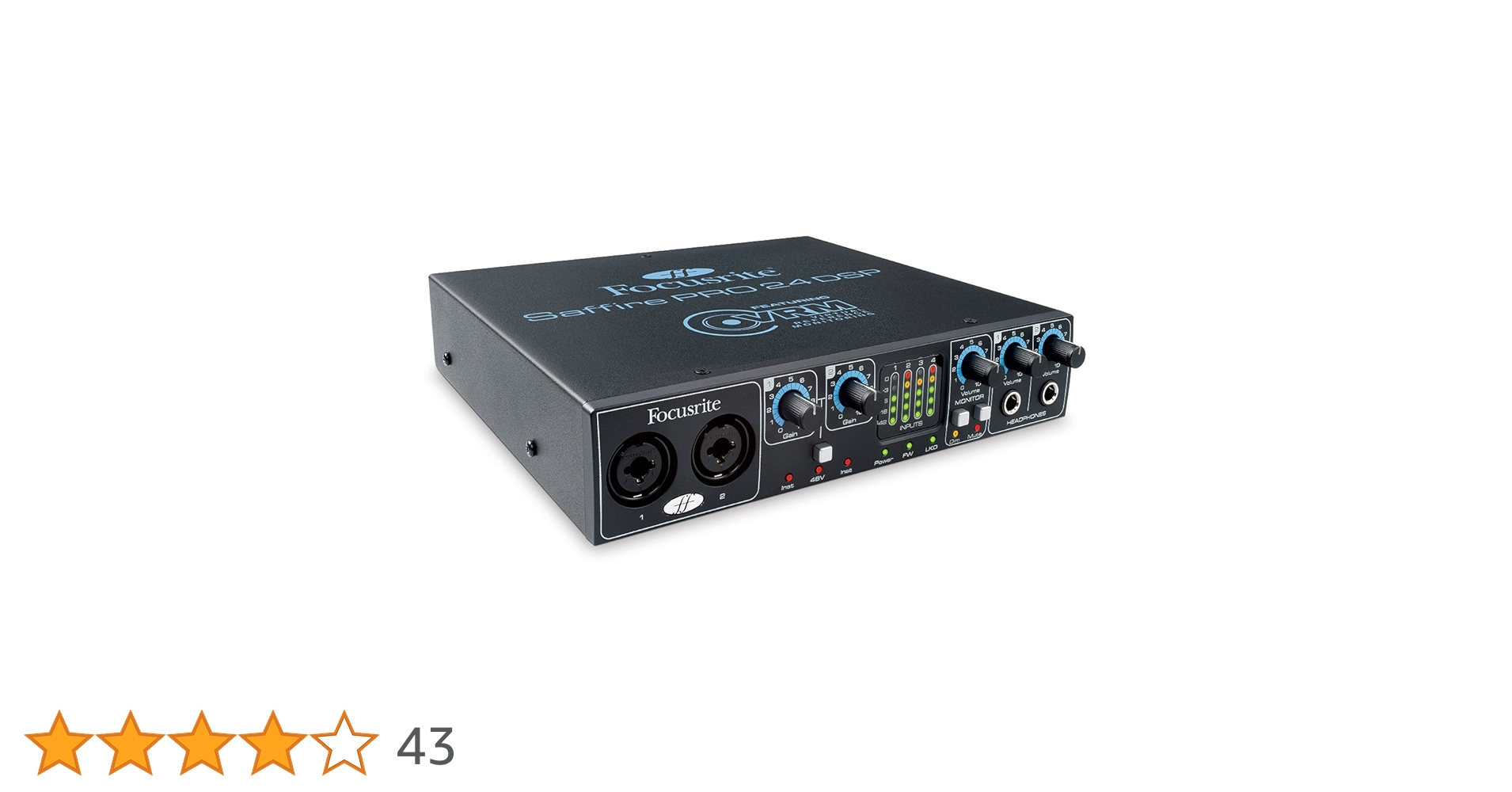 DJ機材 Focusrite Saffire PRO 24 DSP Focusrite Saffire PRO 24 | Sweetwater