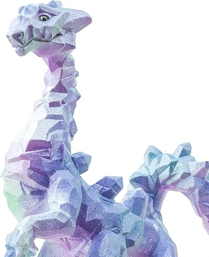Miniatura 7 de Safari Ltd. Figura de dragón de la caverna de cristal, figura detallada de plástico de 5 pulgadas, divertido juguete de criatura mítica para niños,