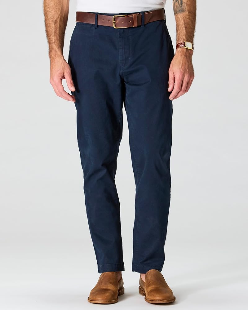 Huckberry 365 Chino Pant, Hb Athletic Tapered, Dark Navy, 28 x 30