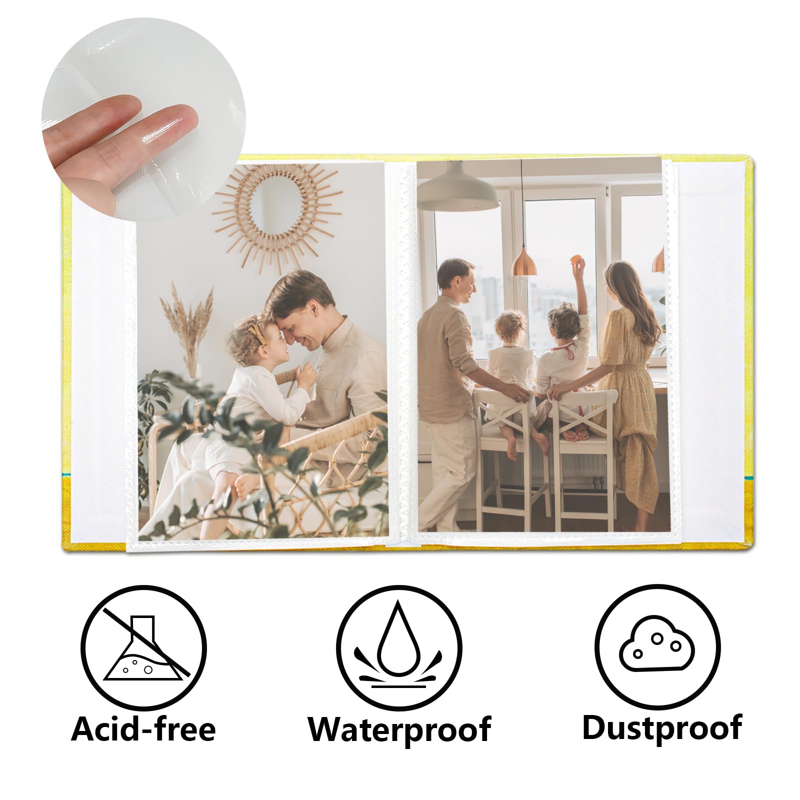 Album Fotografico 15x10cm - 600 Tasche, Copertina In Lino Personalizzabile, Per Ricordi - Foto 8