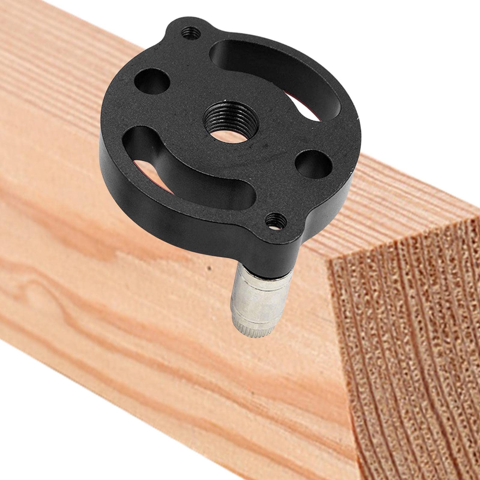 Vertikaler selbstzentrierender Dübel, 6/8/10 mm, für Handwerk, Holzbearbeitung, Tischler, Schwarz, 5 Stück