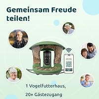 Birdfy 2 Pro Madáretető 2K Dupla Kamerával, Élő Madárfigyelés, AI Madárérzékelés, Vezeték Nélküli Etetőállomás, Lassított Videó, Automatikus 8