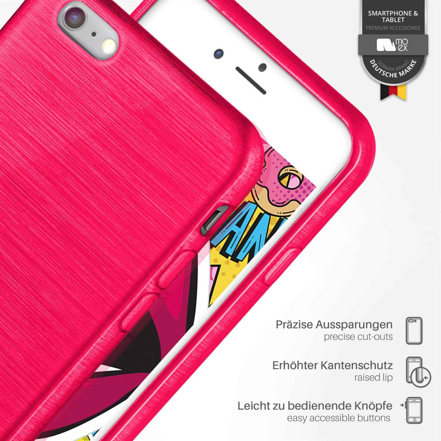 MoEx Cover in Silicone Compatibile con Samsung Galaxy S6 | Effetto
