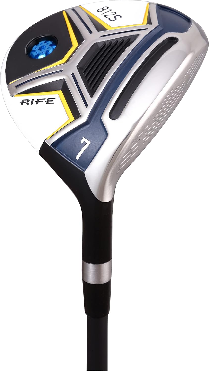Men's 812s Offset 7 Wood Club, Right Handed Regular Flex with Men's Size Black Pro Velvet Grips