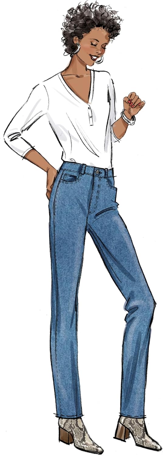Butterick Misses' Jeans Sewing Pattern Kit by Palmer/Pletsch, Design Code B6911, Sizes 12-14-16-18-20 image 5