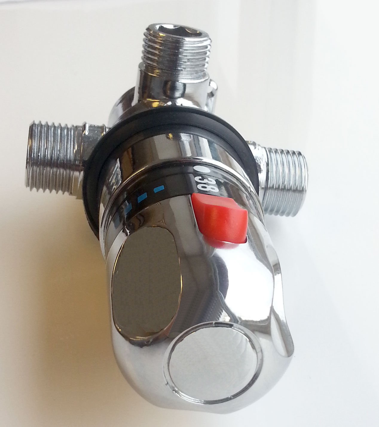 Round Exposed Concealed Muslim Shataff Bidet Thermostatic Douche Valve Shower Toilet Brass Valve Only - Image 3