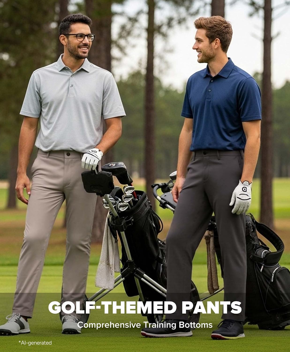 BRXL Men's Golf Pants Quick Dry Lightweight Comfy BrxlMen Pants