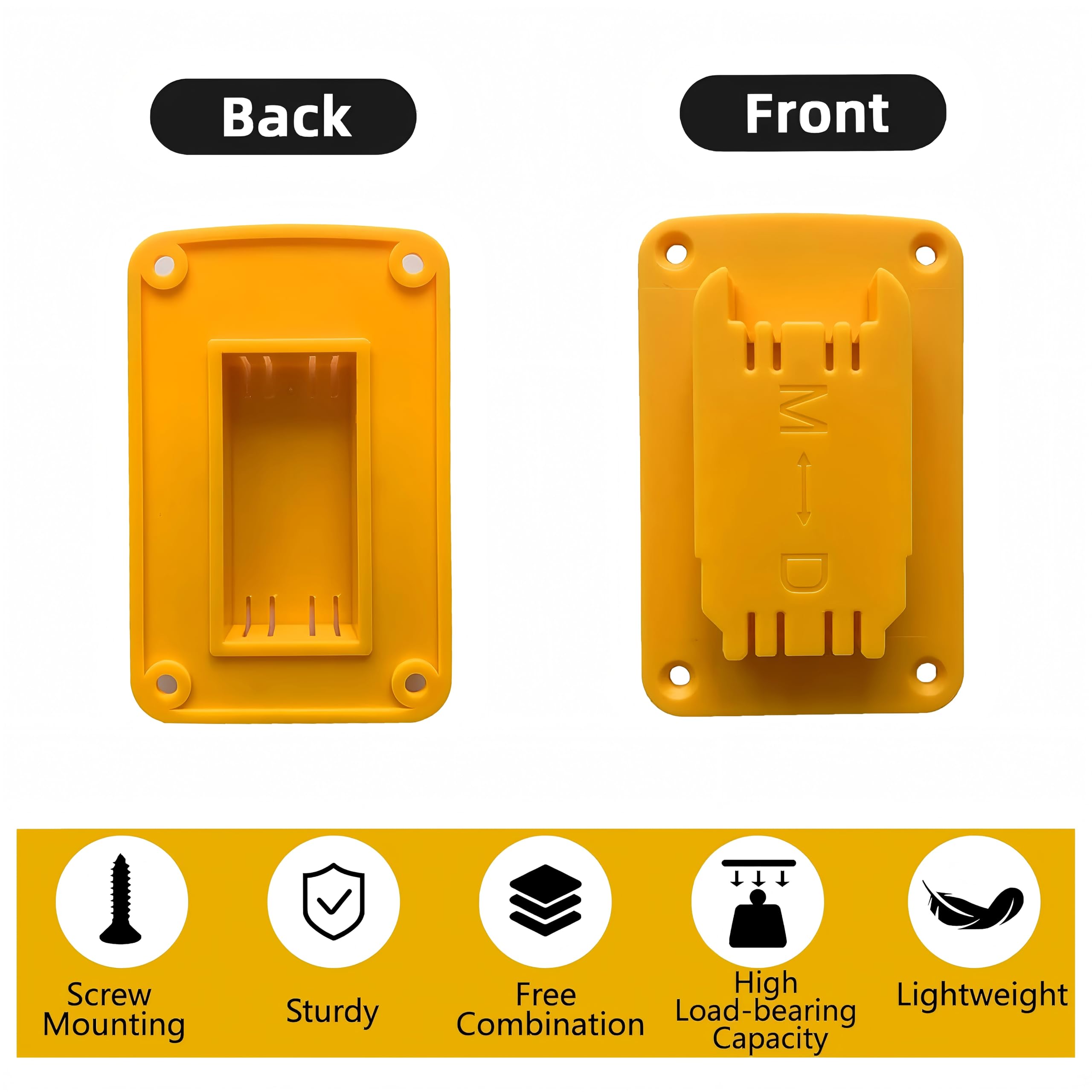 Dewalt Tool Organizer Wall Mount - 8 Pack -2