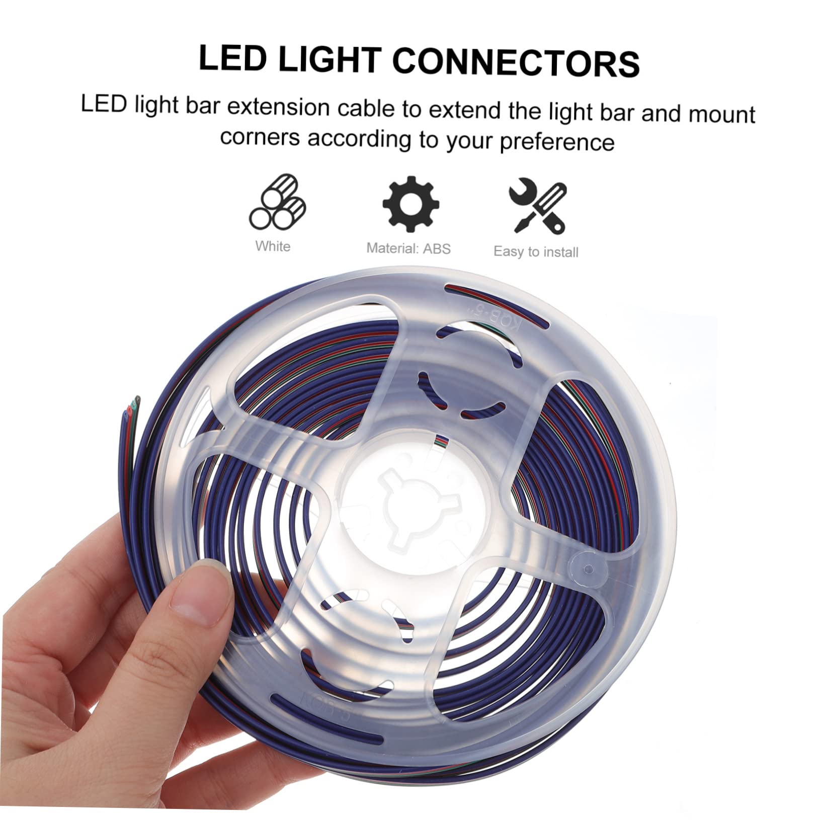 TEHAUX 30stücke Pin Rgb Strip Connector Mit Kabel Und Installieren Für Rgb Sorgt Für Stabile Verbindungen Löten