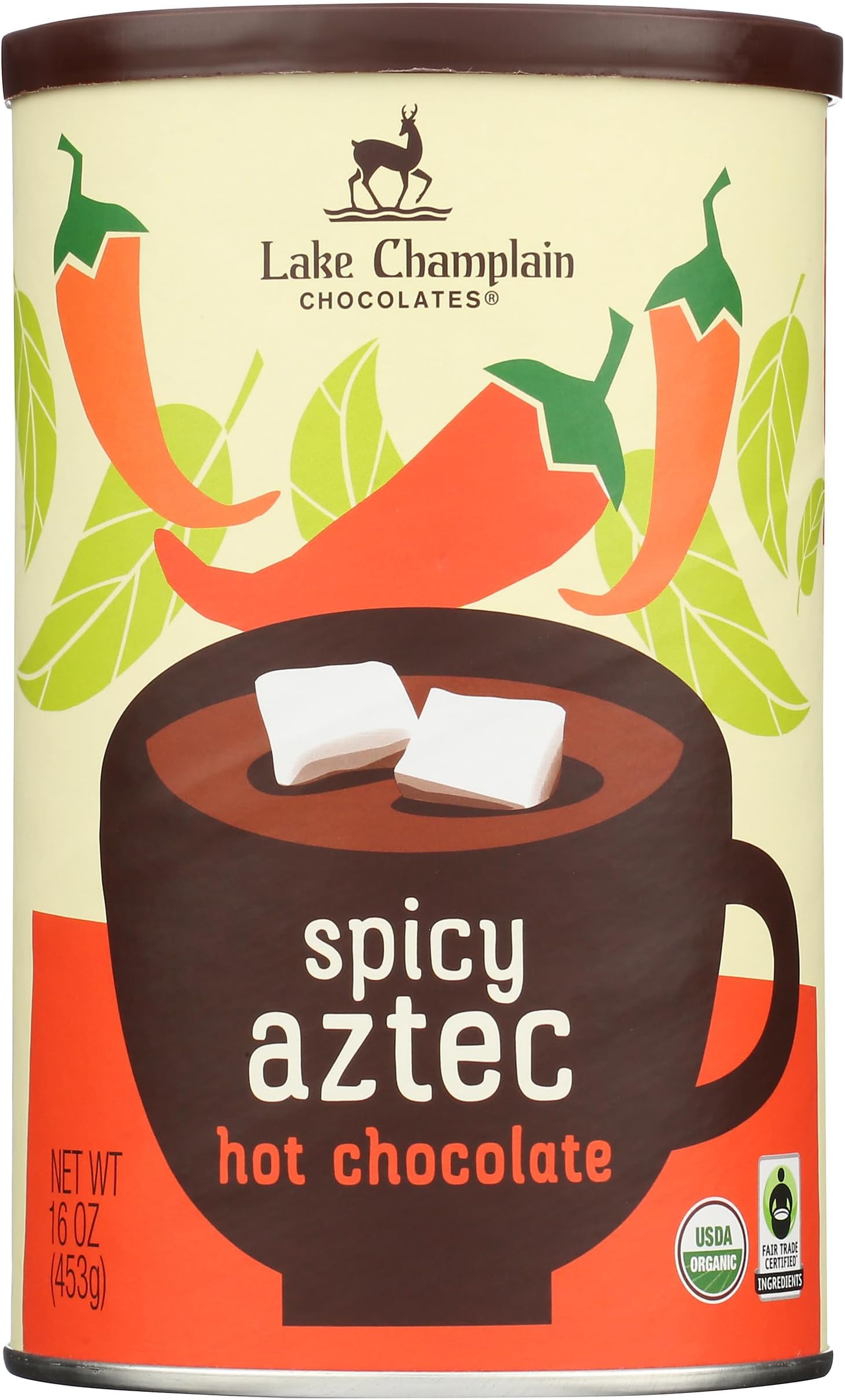 Lake Champlain Chocolates Spicy Aztec Hot Chocolate, 16 oz (Packaging May Vary)
