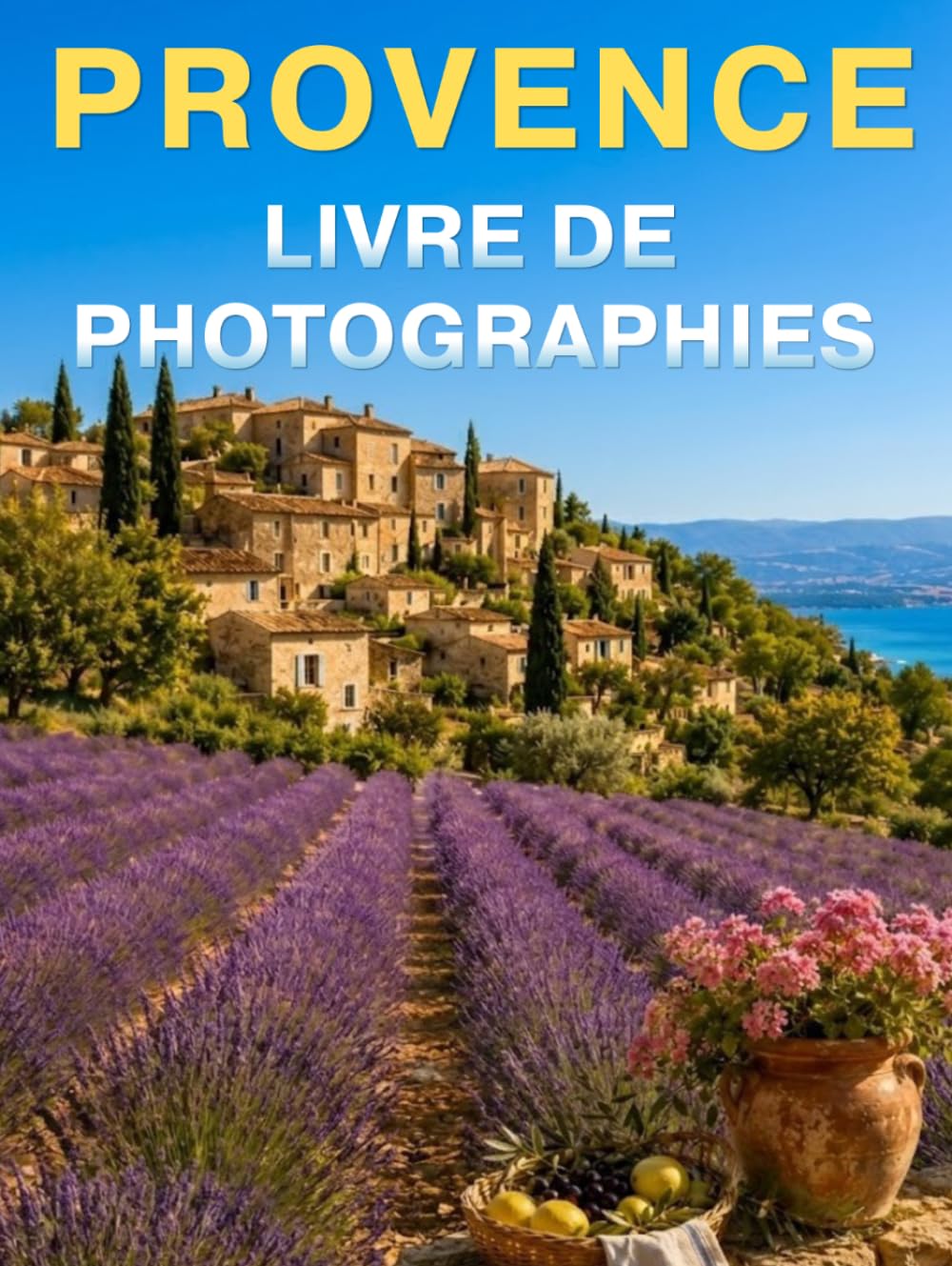 Livre de photographies de Provence contre l'anxiété des seniors Alzheimer