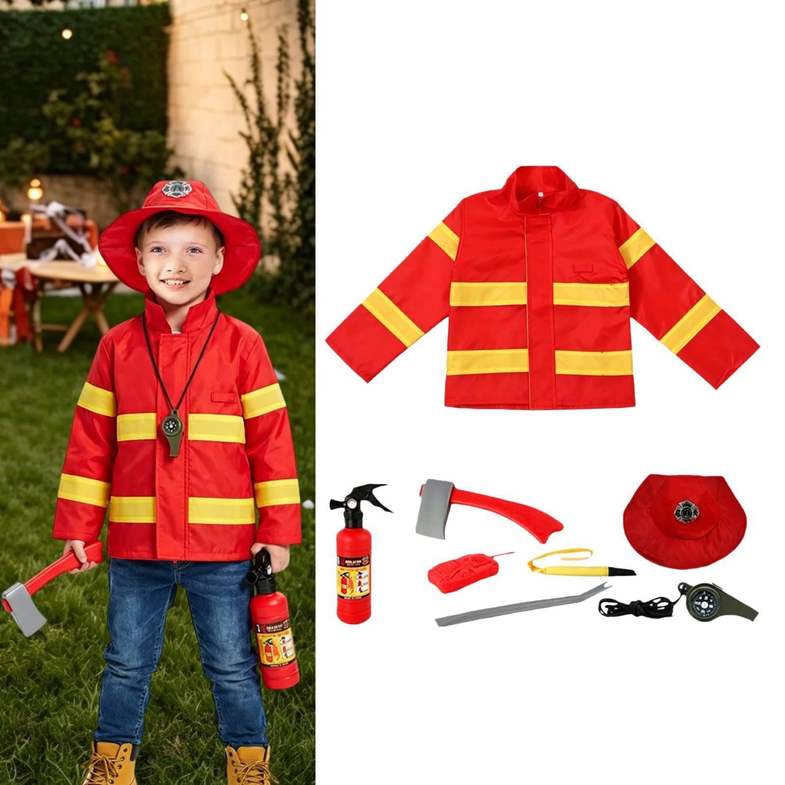 Disfraz de para Niños, Chaqueta Y Pantalón de, Conjunto de Accesorios para Juegos de Rol, Poliéster, Agradable, Libertad