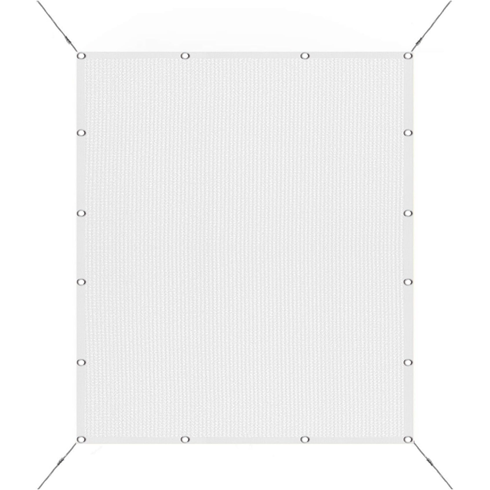 Red de sombra toldo vela rectangular de exteriores HDPE de 40 x 480 cm