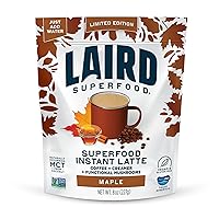 Vista 9 de Laird Superfood Chai Instant Latte con Adaptógenos - Polvo de Té Chai Instantáneo con Crema de Coco de Superalimentos - Sin Gluten, Sin