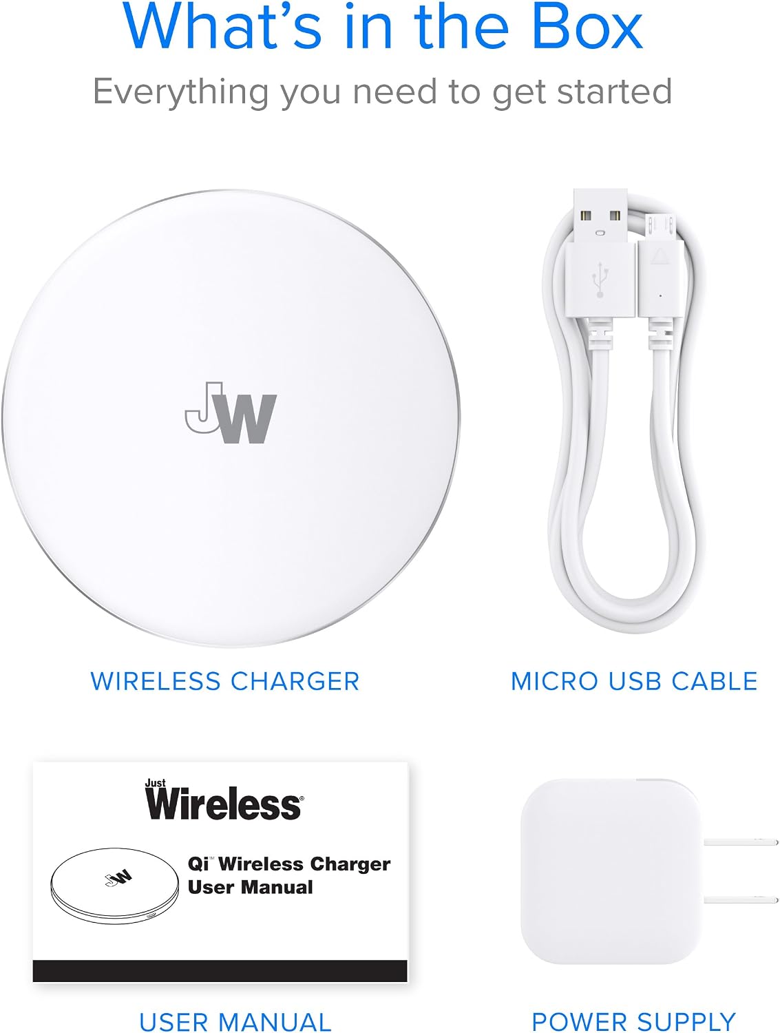 Diagram illustrating case compatibility, showing cases thinner than 5mm work, while metal, credit card, battery, and ring stand cases do not.