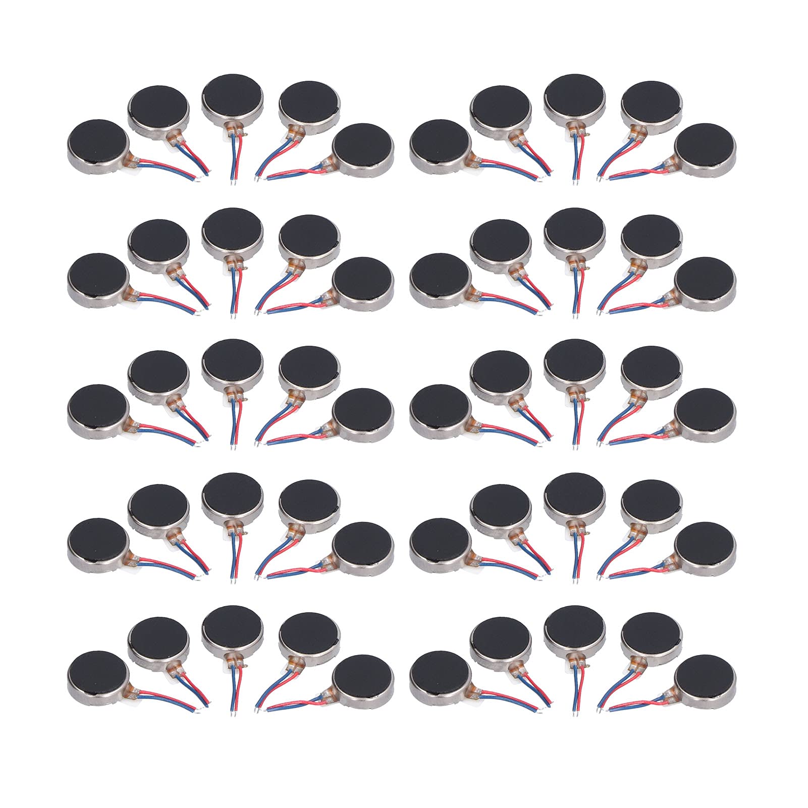Mikro-Vibrationsmotor 1027 – 50 Stück, 3V, 12000 U/min, Flach, Leise, Für Uhren, Handys & Armbänder